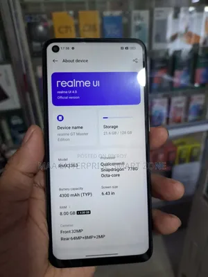 Realme GT Master Edition 128 GB Gray
