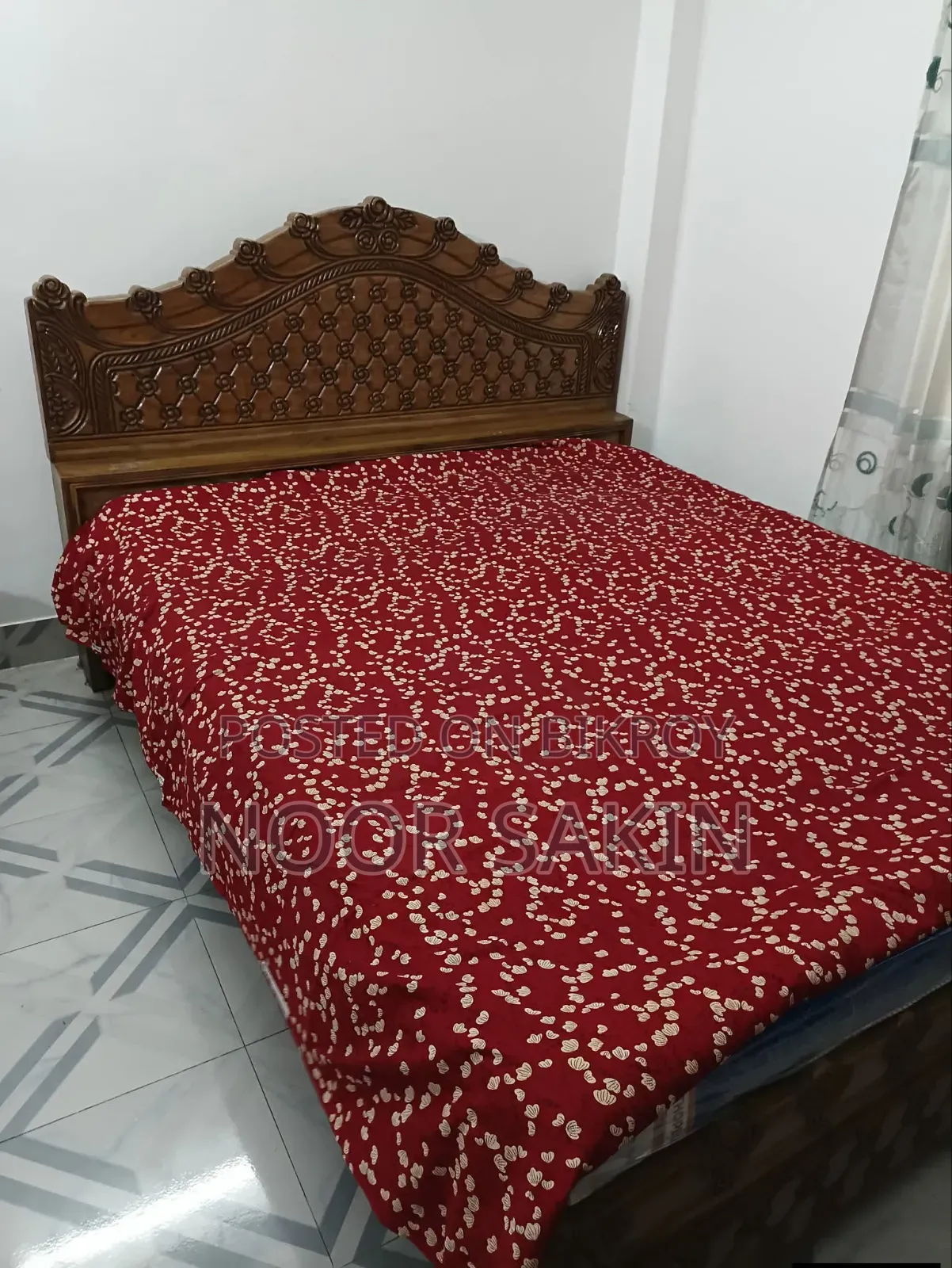 Teak Wood Bed