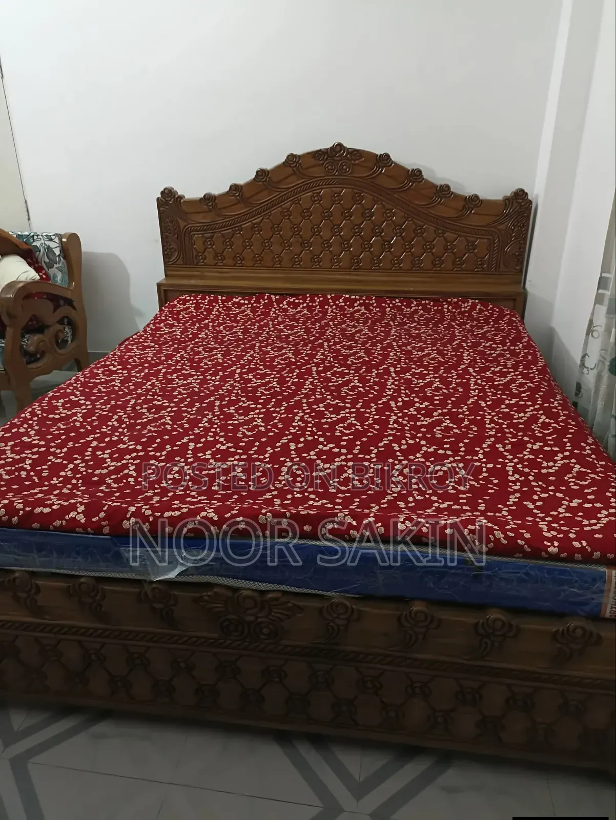 Teak Wood Bed