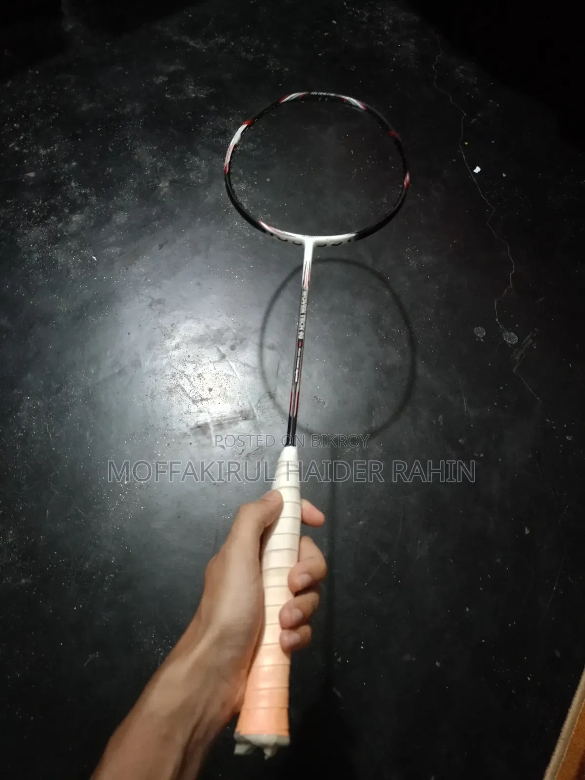 Badminton Racket Woven Tech 90 Lining Challenger 222 Asway-3 Pic