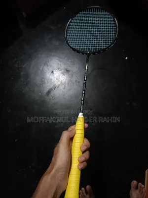 Badminton Racket Woven Tech 90 Lining Challenger 222 Asway-3 Pic