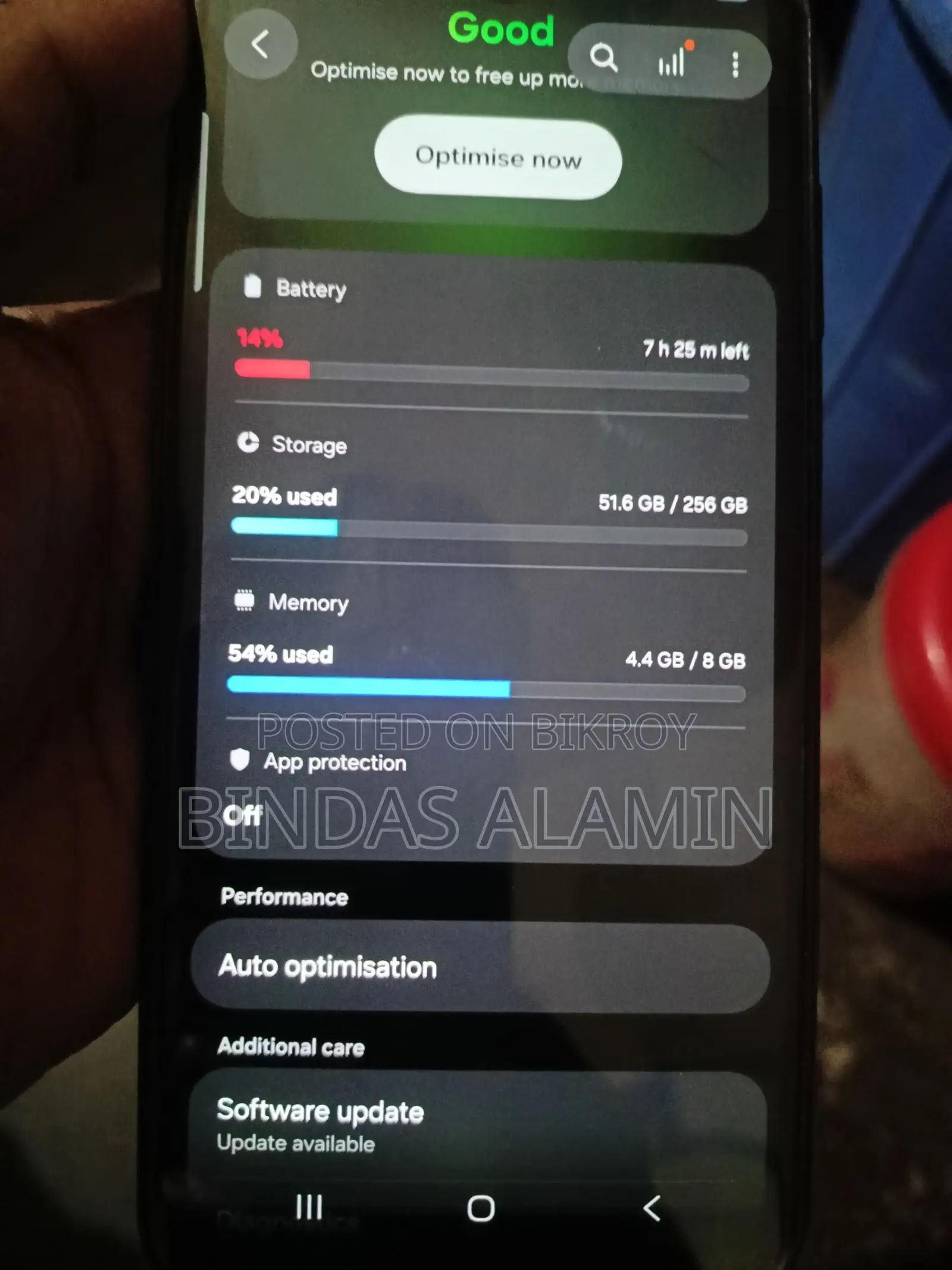 Samsung Galaxy A25 256 GB Blue