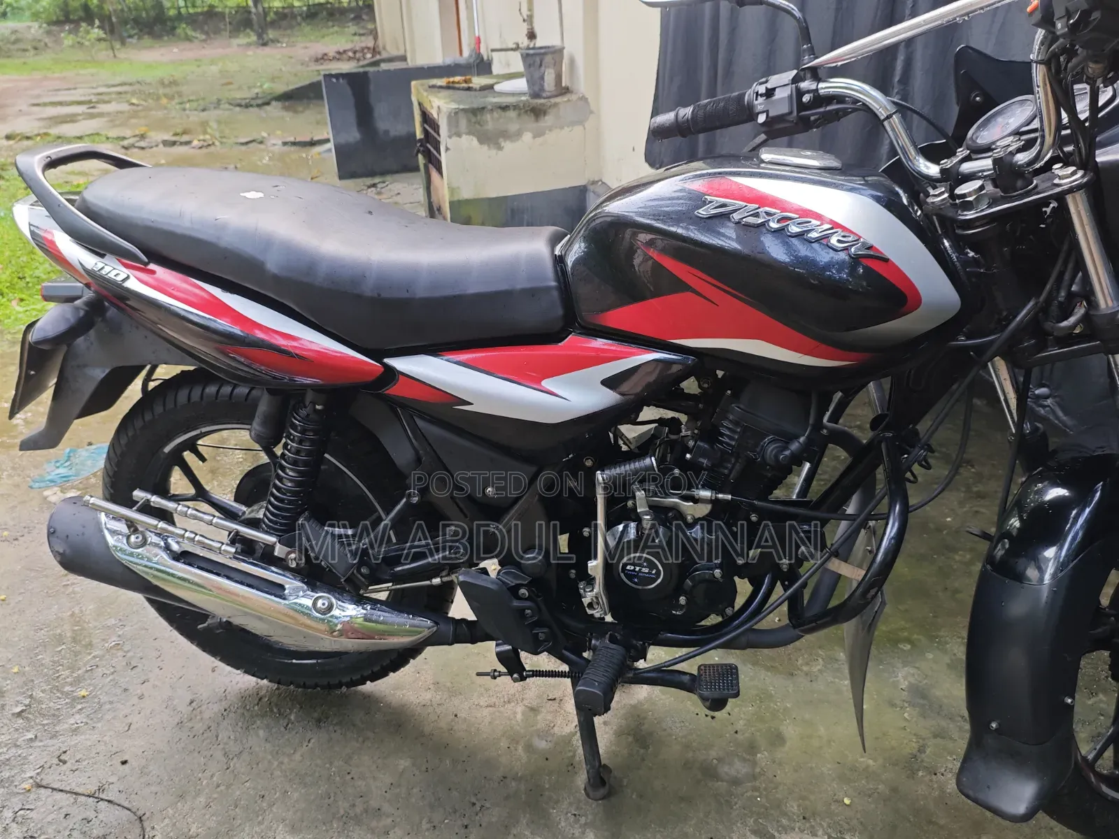 Bajaj Discover 110 2022 Black