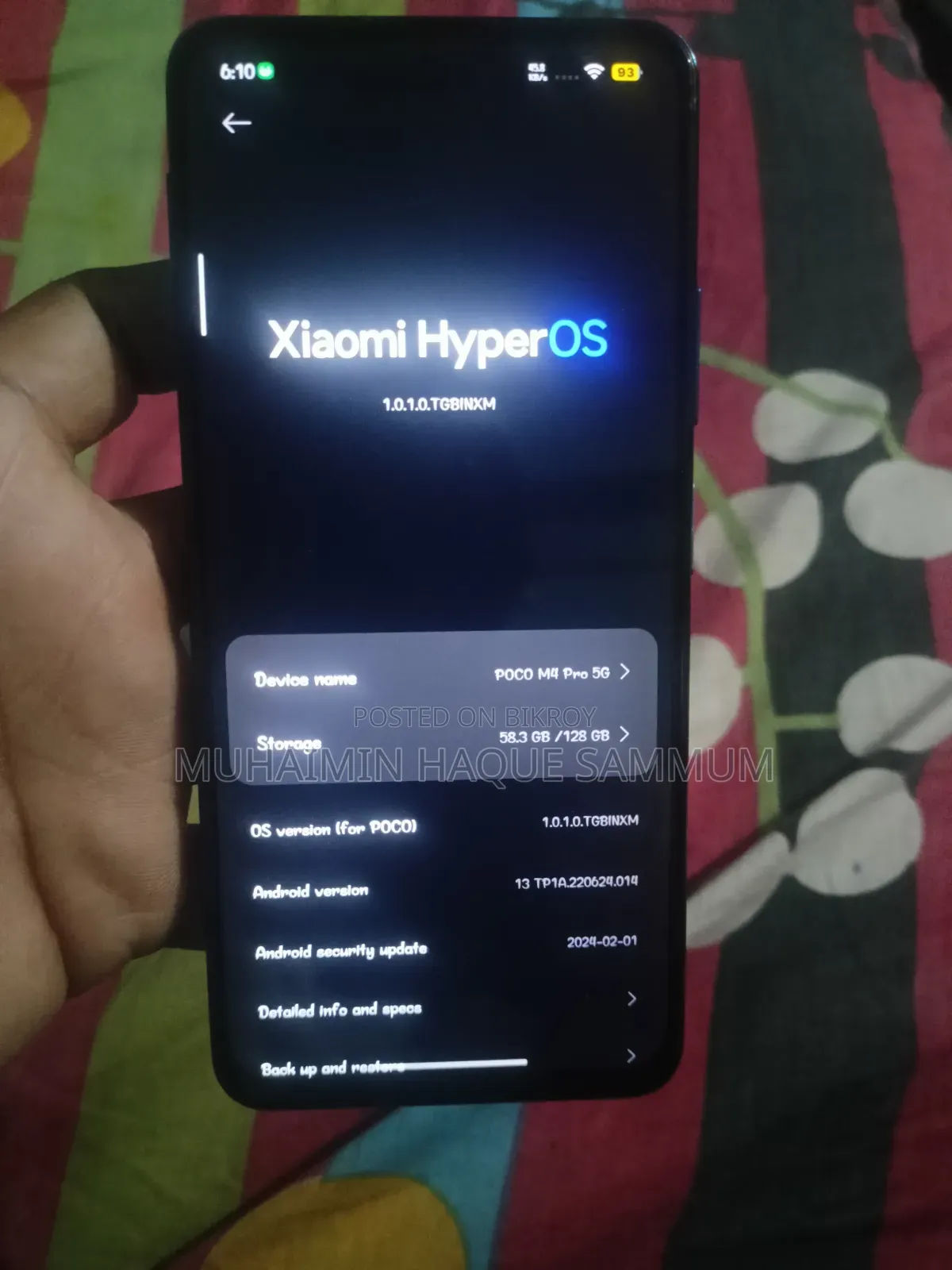 Xiaomi Poco M4 Pro 128 GB Blue