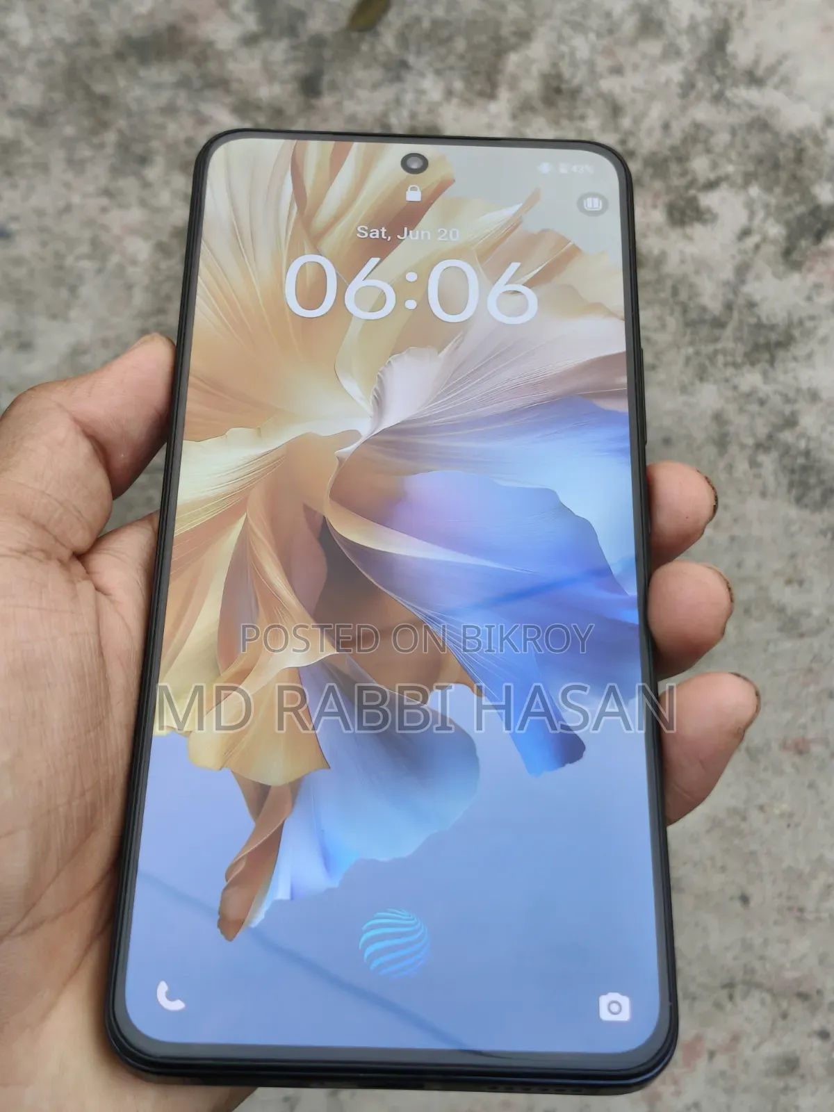 Vivo V50 Lite 4G 256 GB Black