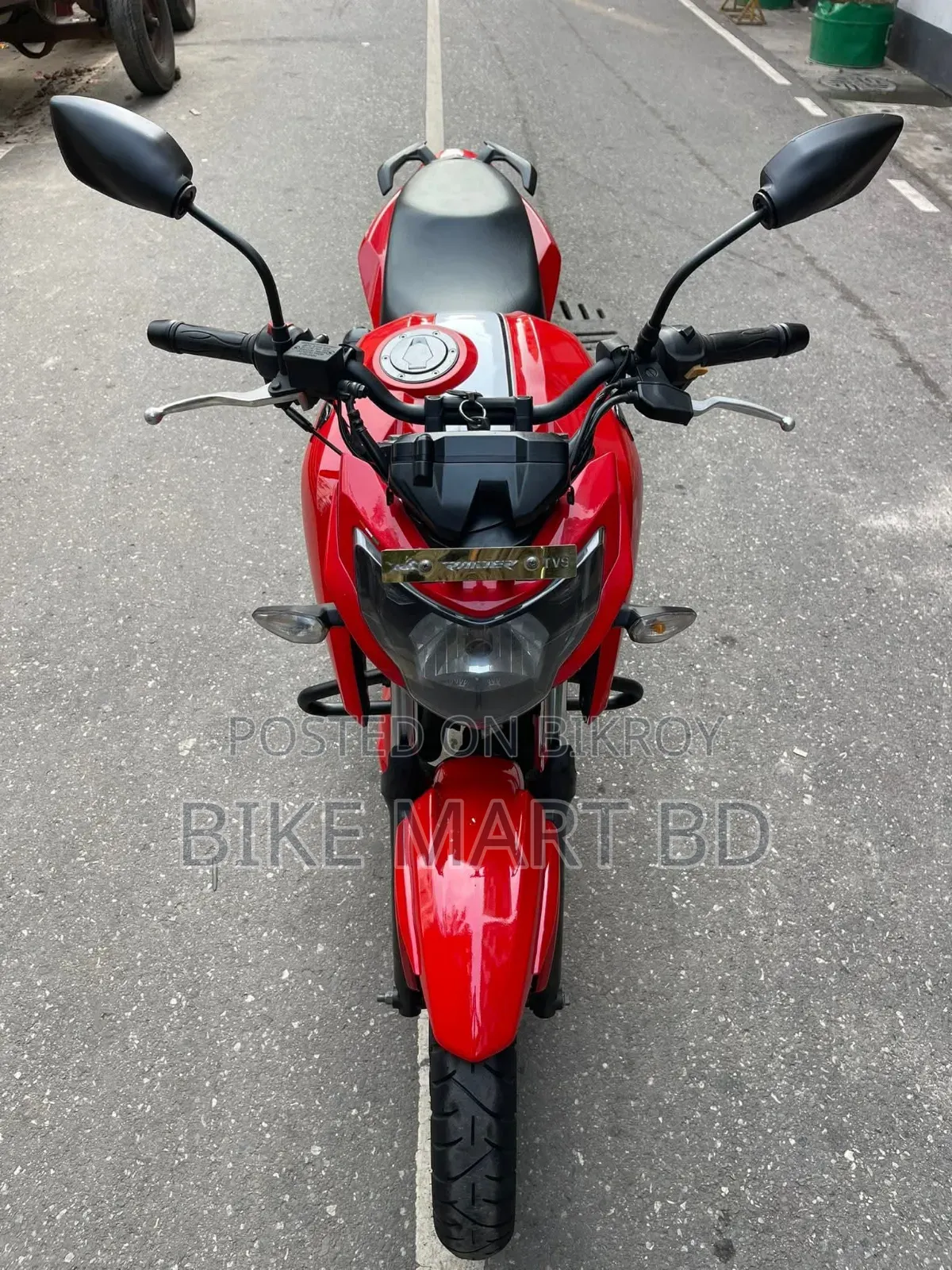 TVS Apache 160 4V 2020 Red