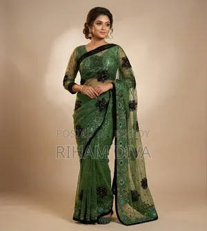 চমৎকার পার্টি শাড়ি
