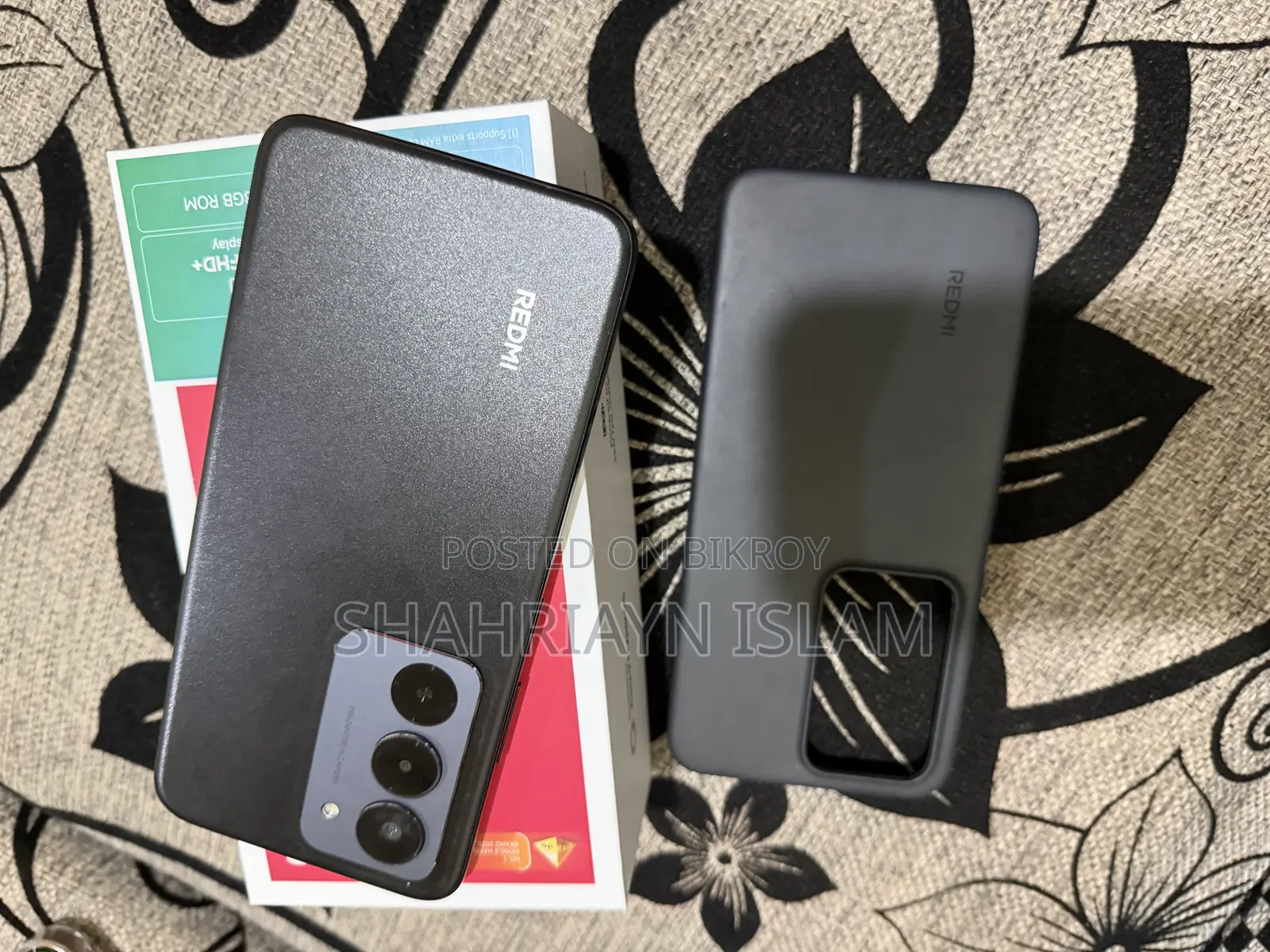 নতুন Xiaomi Redmi 15 ১২৮ জিবি কালো