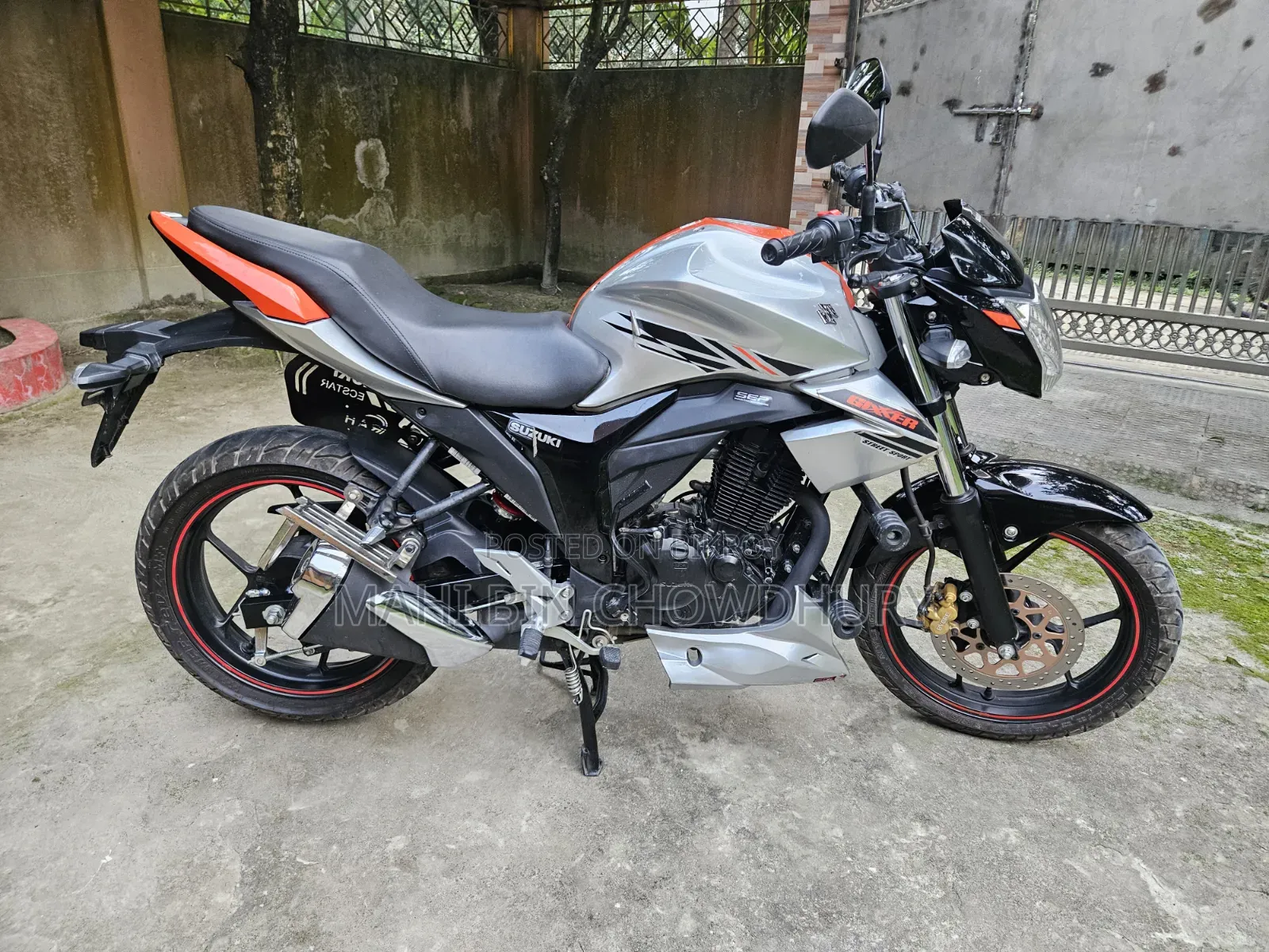 Suzuki Gixxer Monotone 2025 Silver