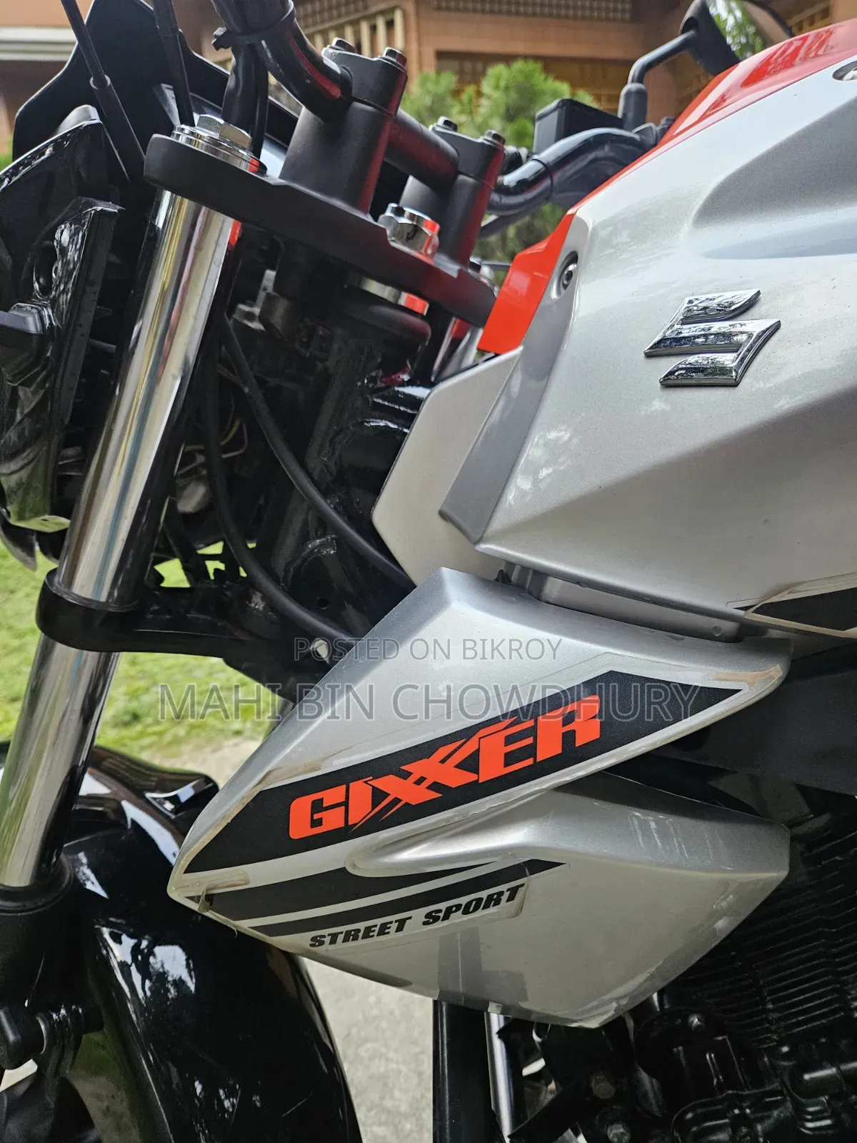 Suzuki Gixxer Monotone 2025 Silver