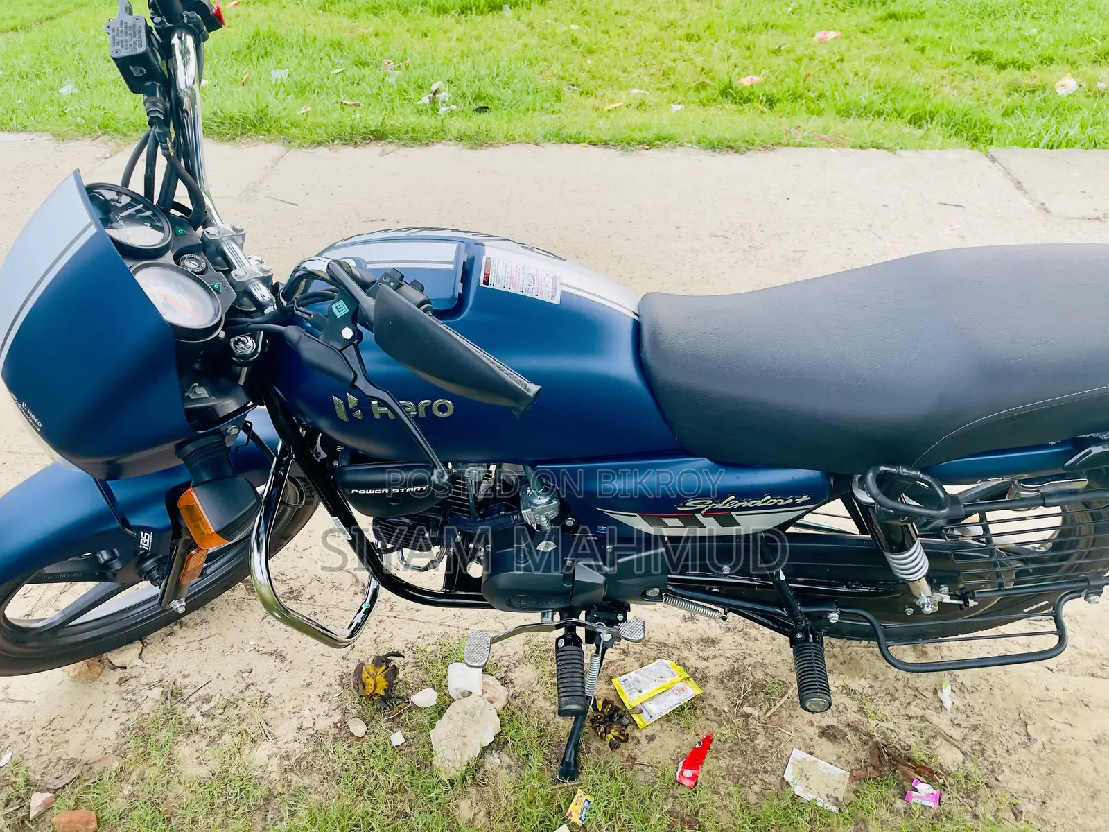 Hero Splendor Plus 2026 Blue