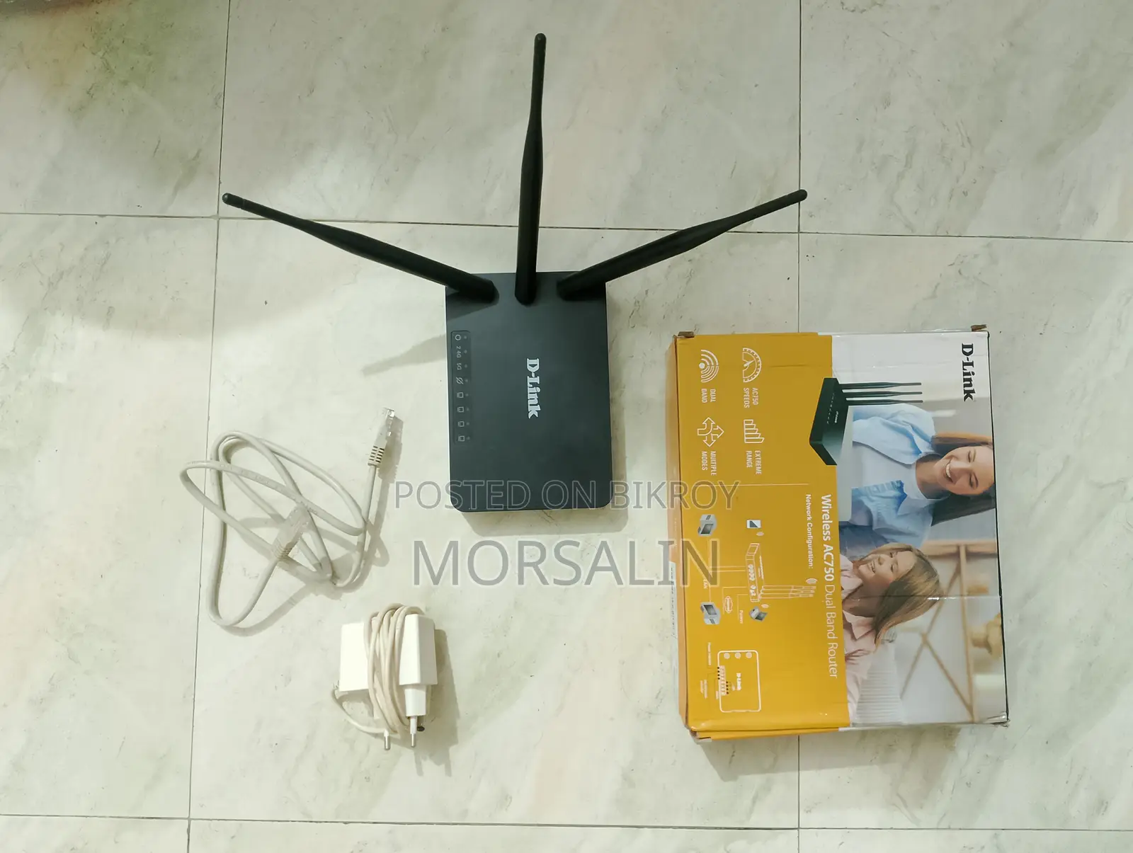 D-Link DIR-806IN AC750 Dual-Band Wireless Router (3 Antenna)