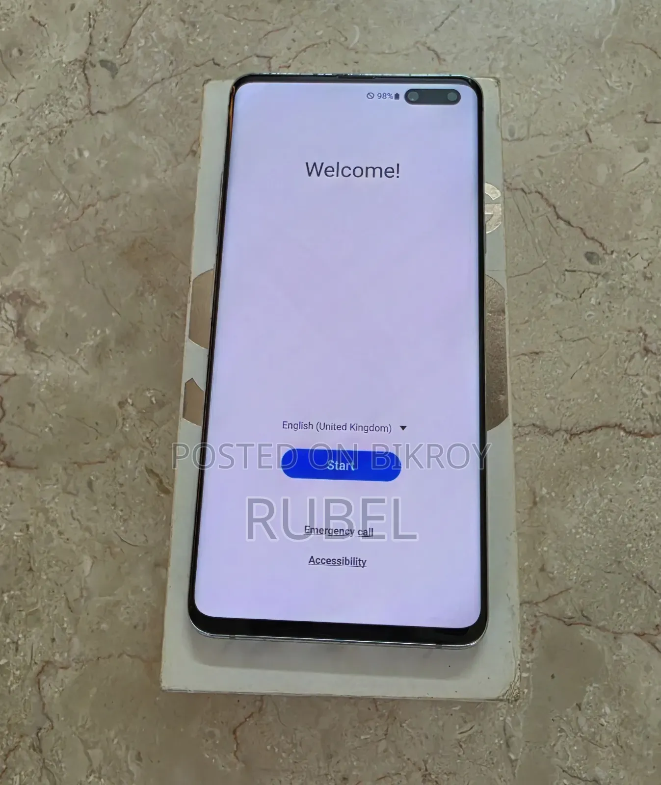Samsung Galaxy S10 5G 256 GB Gold