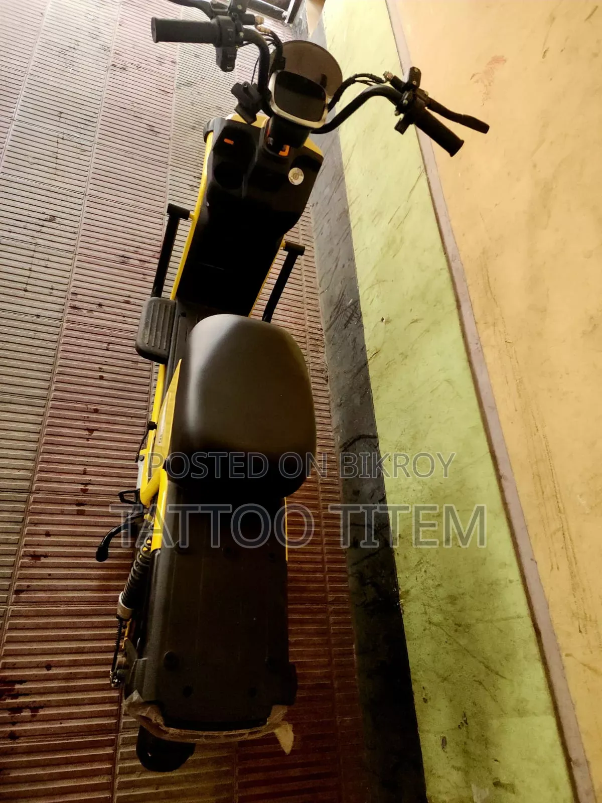 New Motorcycle 2026 Yellow