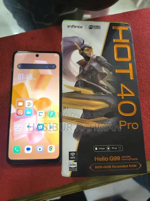 Infinix Hot 40 Pro 128 GB Black