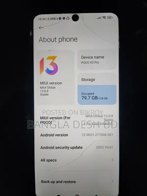 Xiaomi Poco X3 Pro 128 GB Blue
