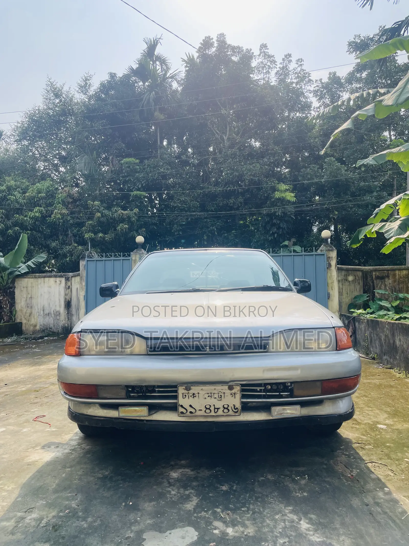 Toyota Carina 1.5 FWD Sedan 1992 Silver