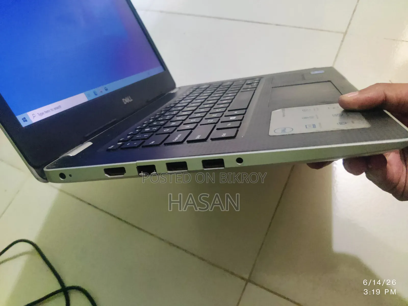 Laptop Dell Inspiron 15 4GB Intel Celeron SSD 256GB