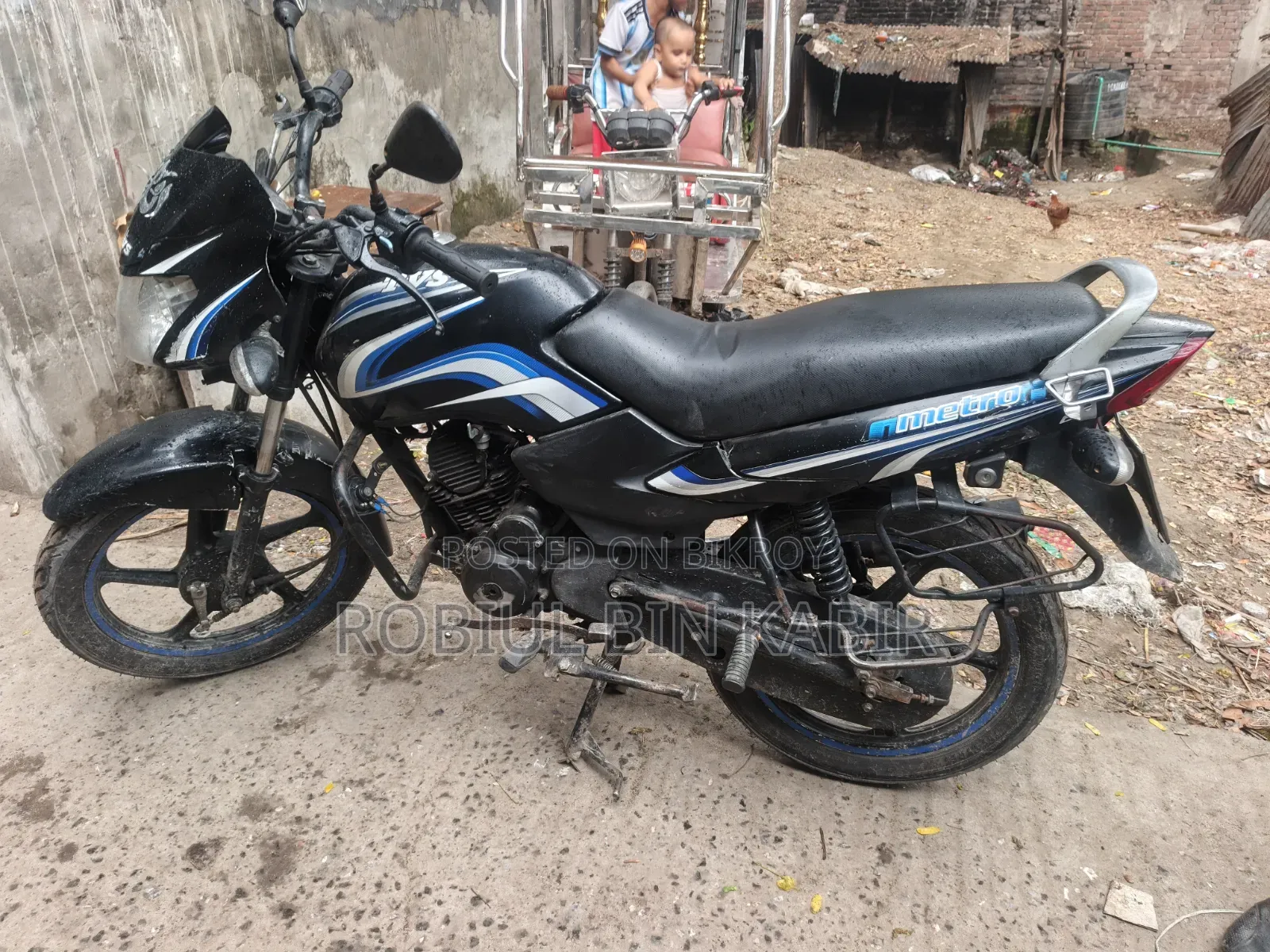 TVS Metro 2018 Black