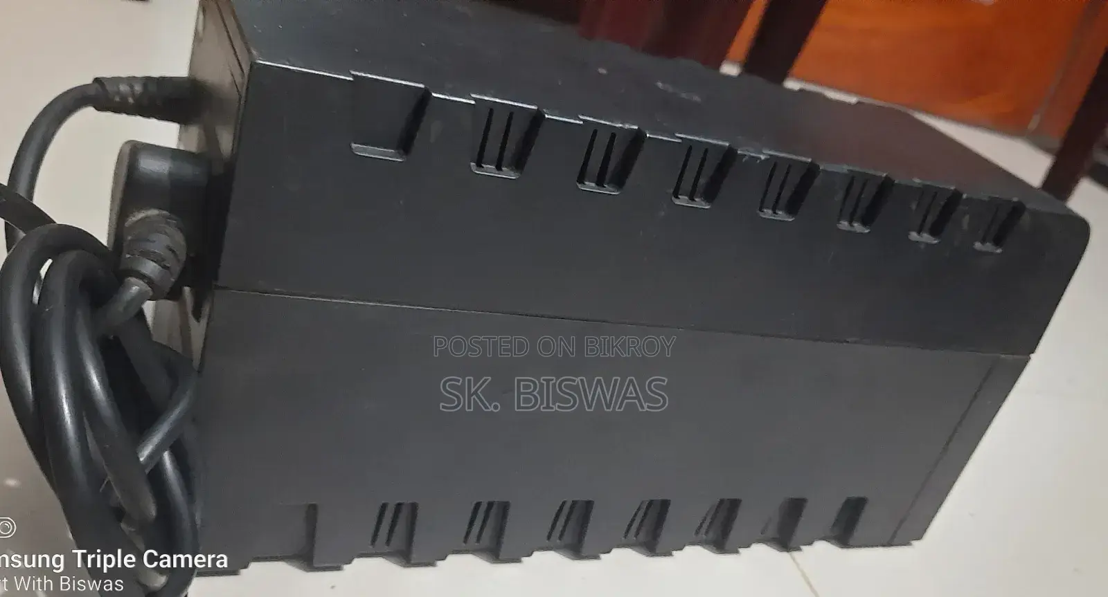 UPS, no battery