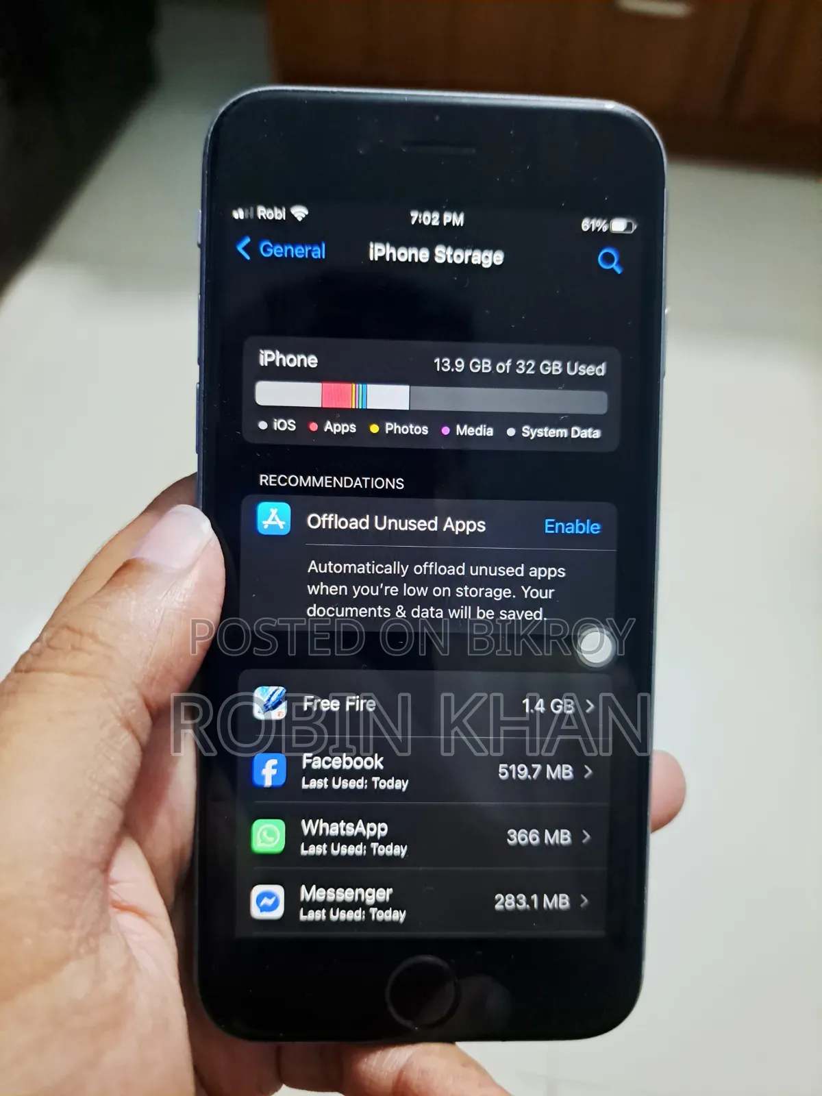 Apple iPhone 6s 32 GB Silver