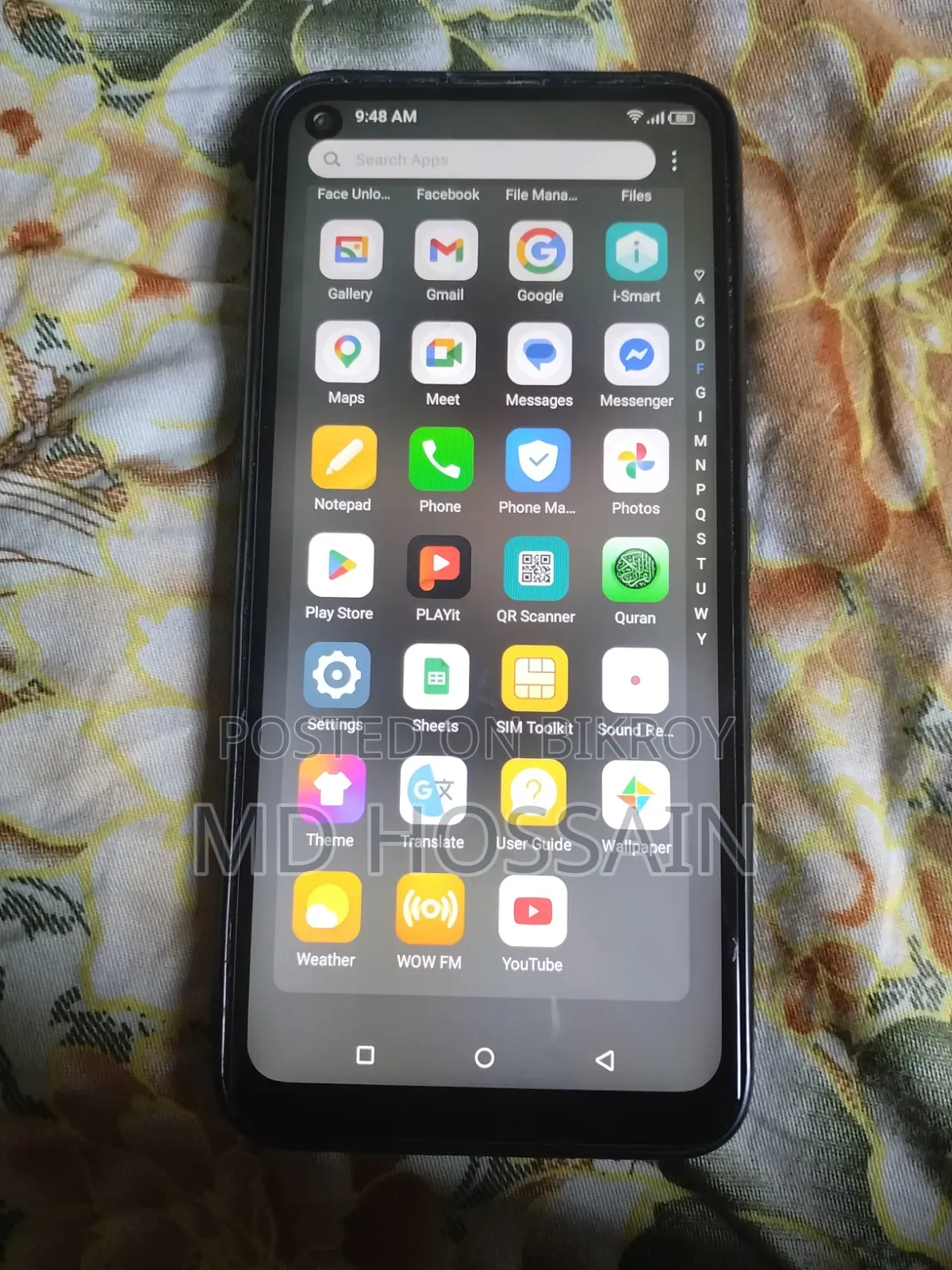 Itel Vision 2 32 GB Blue