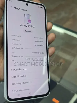 Samsung Galaxy A35 256 GB White