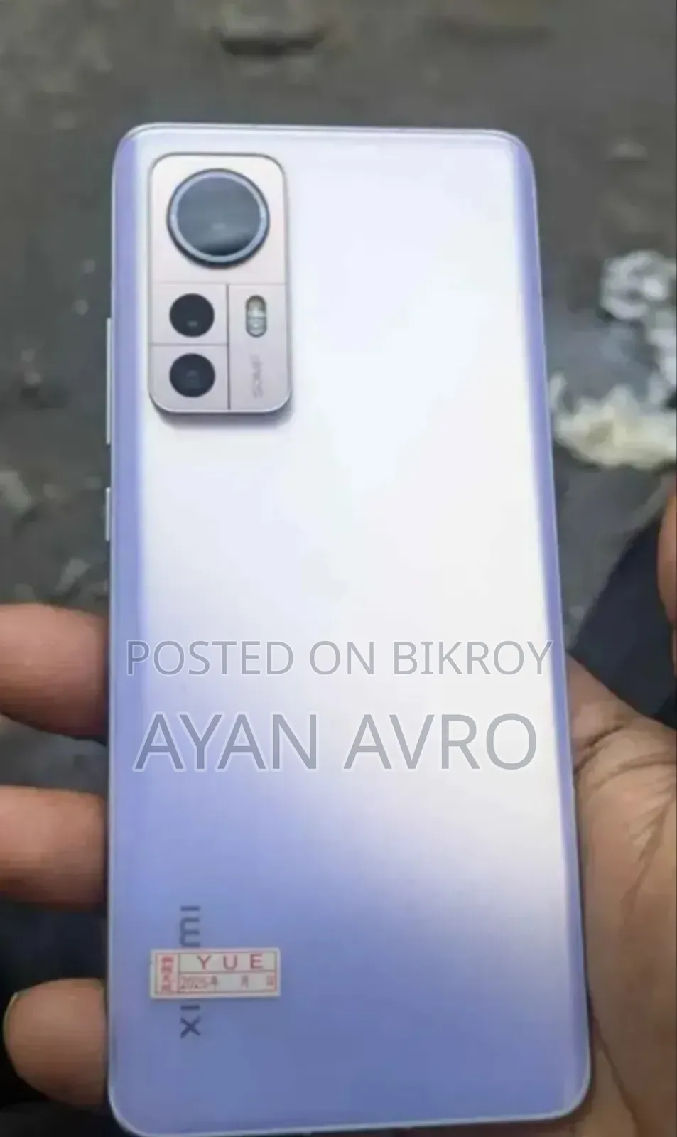 শাওমি ১২এক্স ১২৮ জিবি