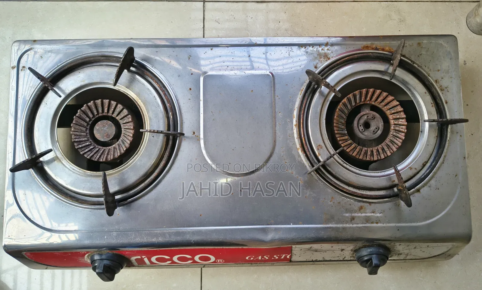 রিকো গ্যাস স্টোভ (ডাবল অটো)