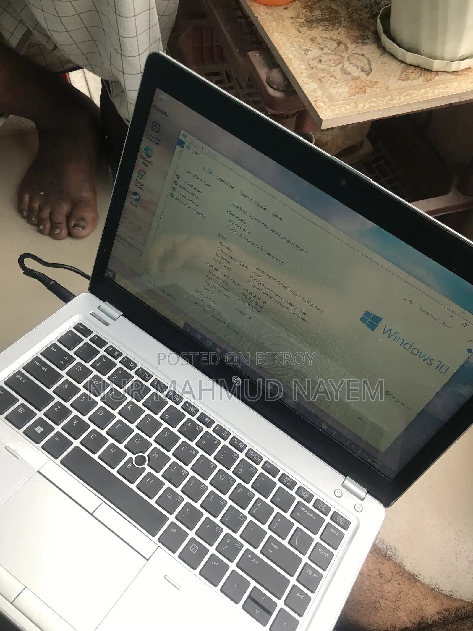 Laptop HP EliteBook Folio 9480M 8GB Intel Core I7 HDD+SSD 500GB