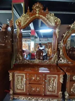 অরিজিনাল চিটাগাং সেগুন কাঠের ড্রেসিং টেবিল
