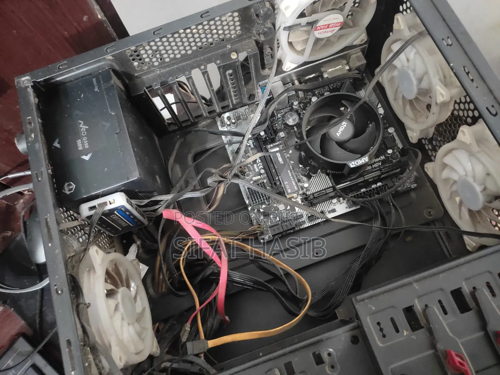 New Desktop Computer HP 8GB AMD Ryzen 5 SSD 128GB