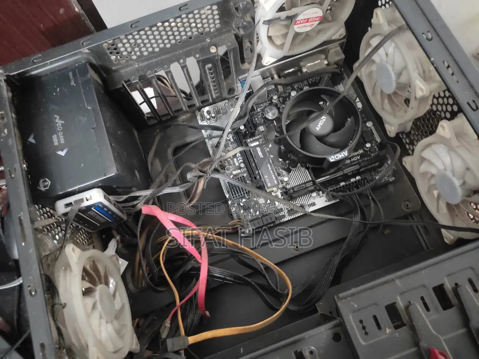 New Desktop Computer HP 8GB AMD Ryzen 5 SSD 128GB