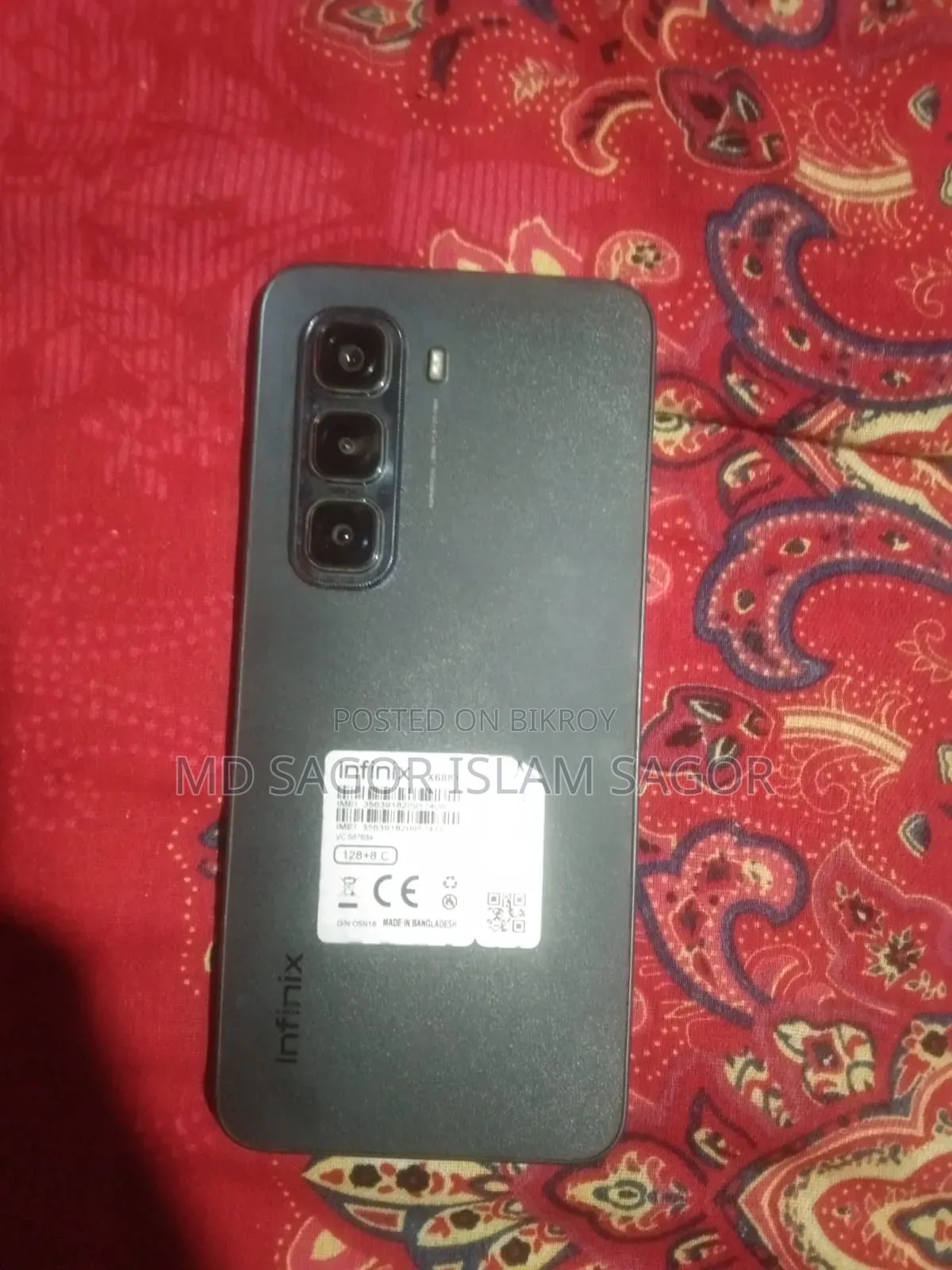 Infinix Hot 50 Pro 256 GB Black