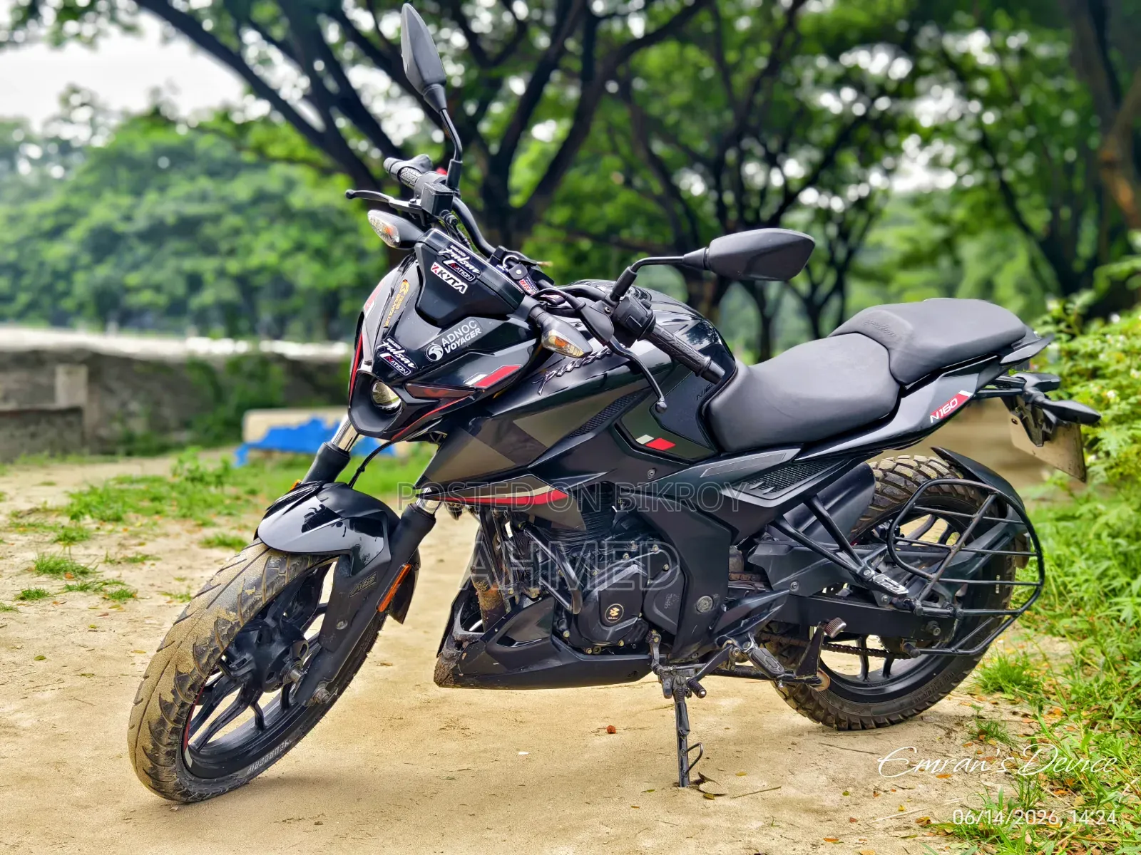 Bajaj Pulsar N160 2023 Black