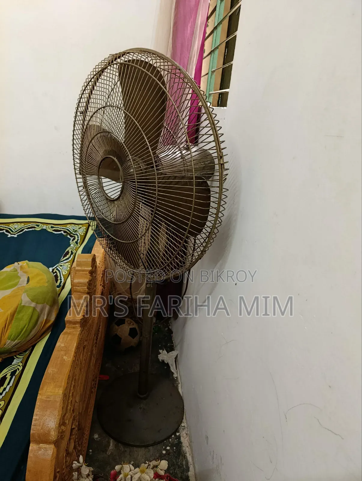 Almirah, Stand Fan, Wardrobe