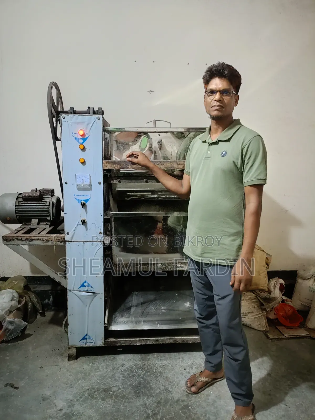 Detergent Mixer, Packet Sealing and Date Coding Machine for sale