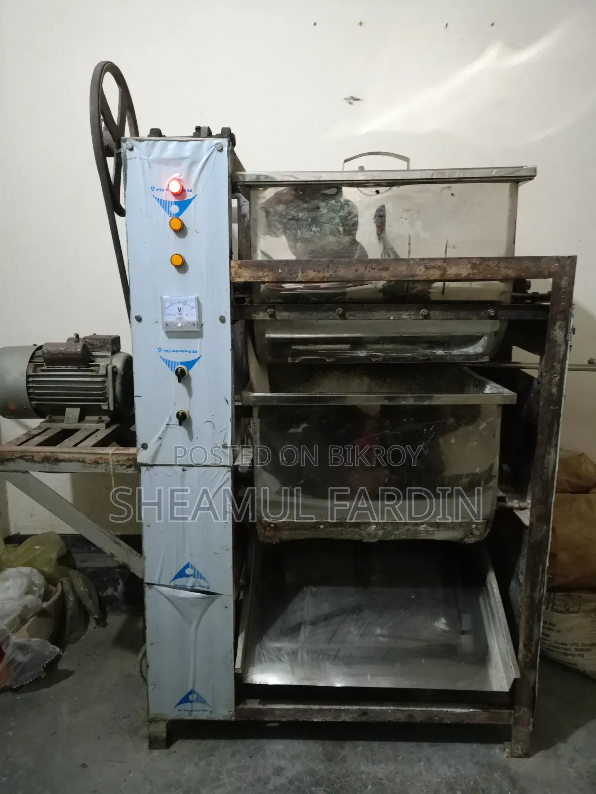 Detergent Mixer, Packet Sealing and Date Coding Machine for sale