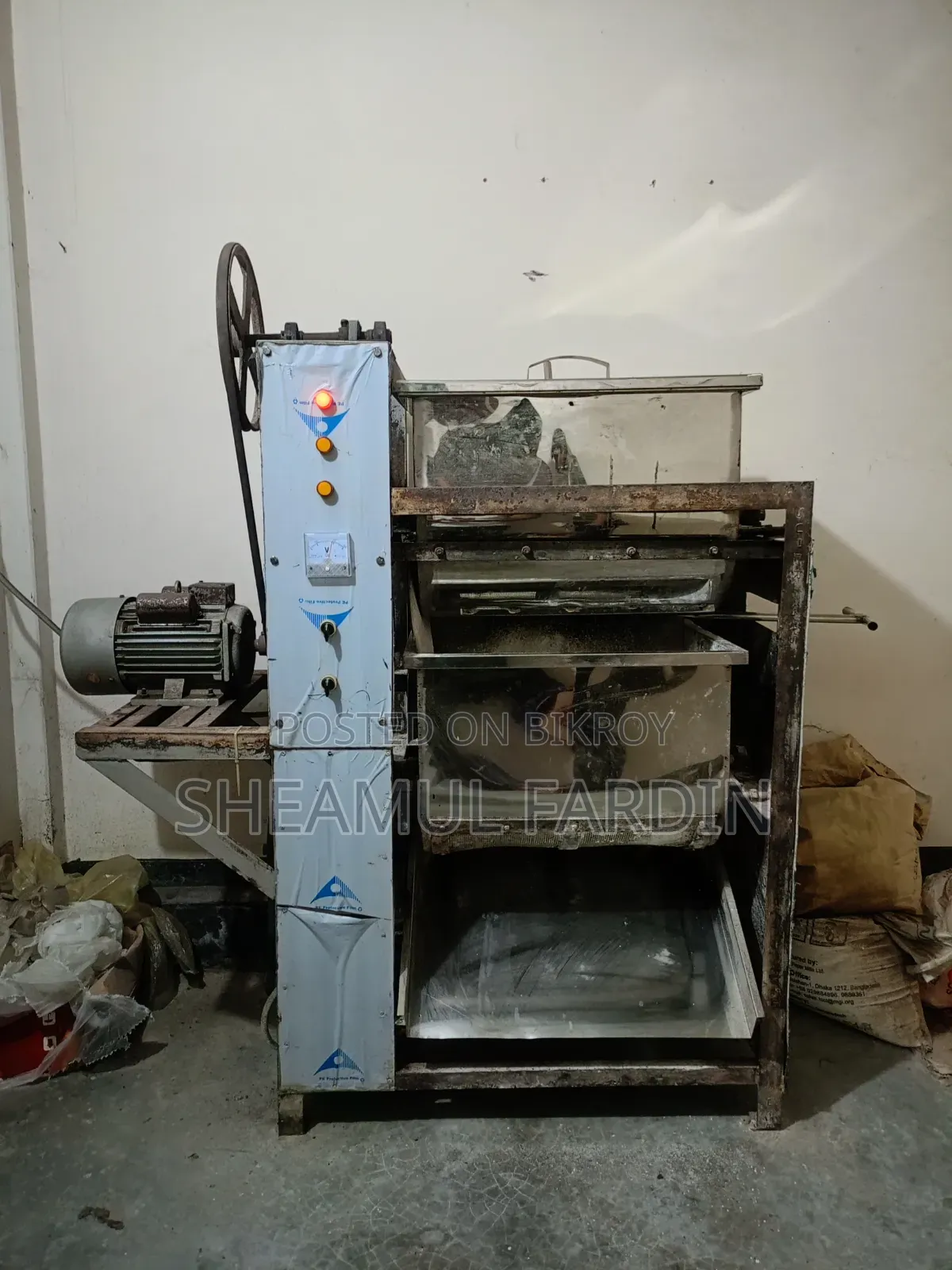 Detergent Mixer, Packet Sealing and Date Coding Machine for sale