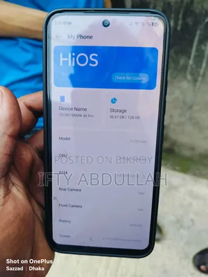 Tecno Spark 40 Pro 128 GB Black