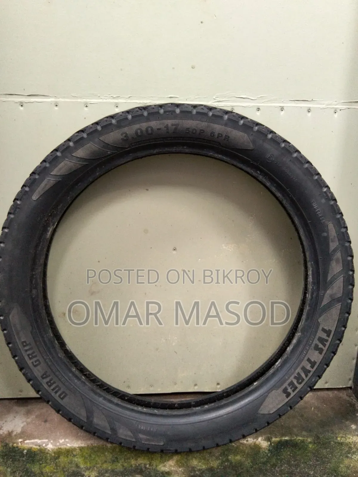 TVS Tire Size 3.00-17