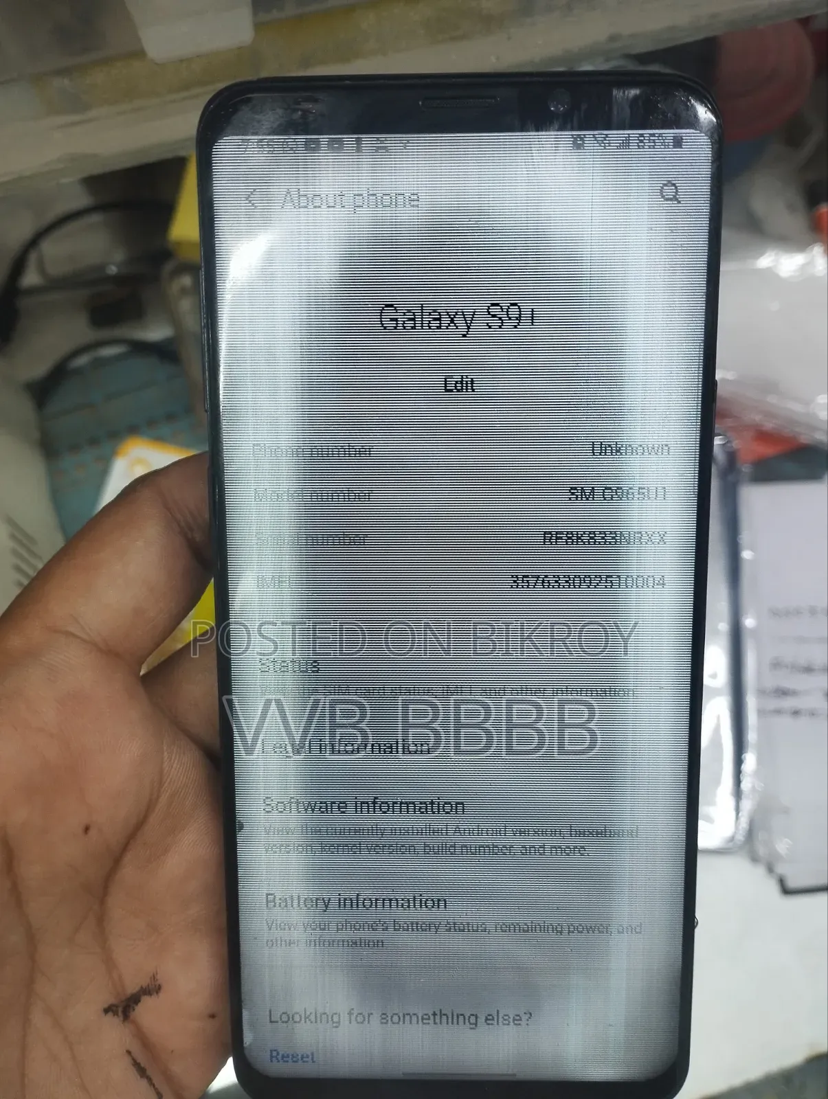 Samsung Galaxy S9 Plus 64 GB Black