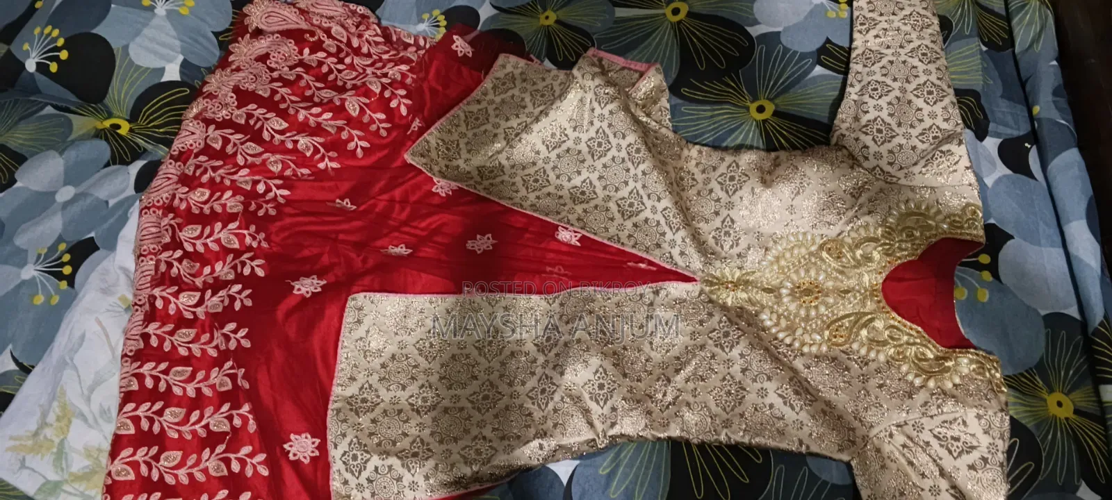 Red gorgeous party dress