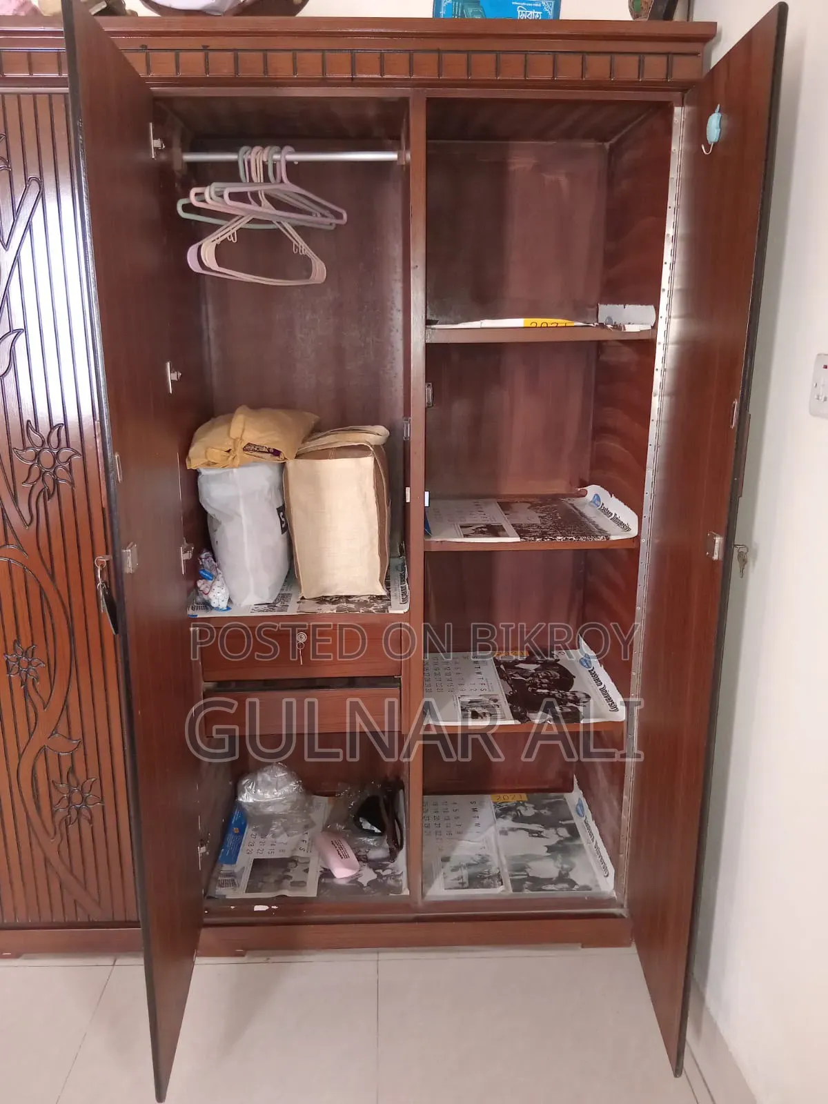 Cupboard of Malaysian Wood