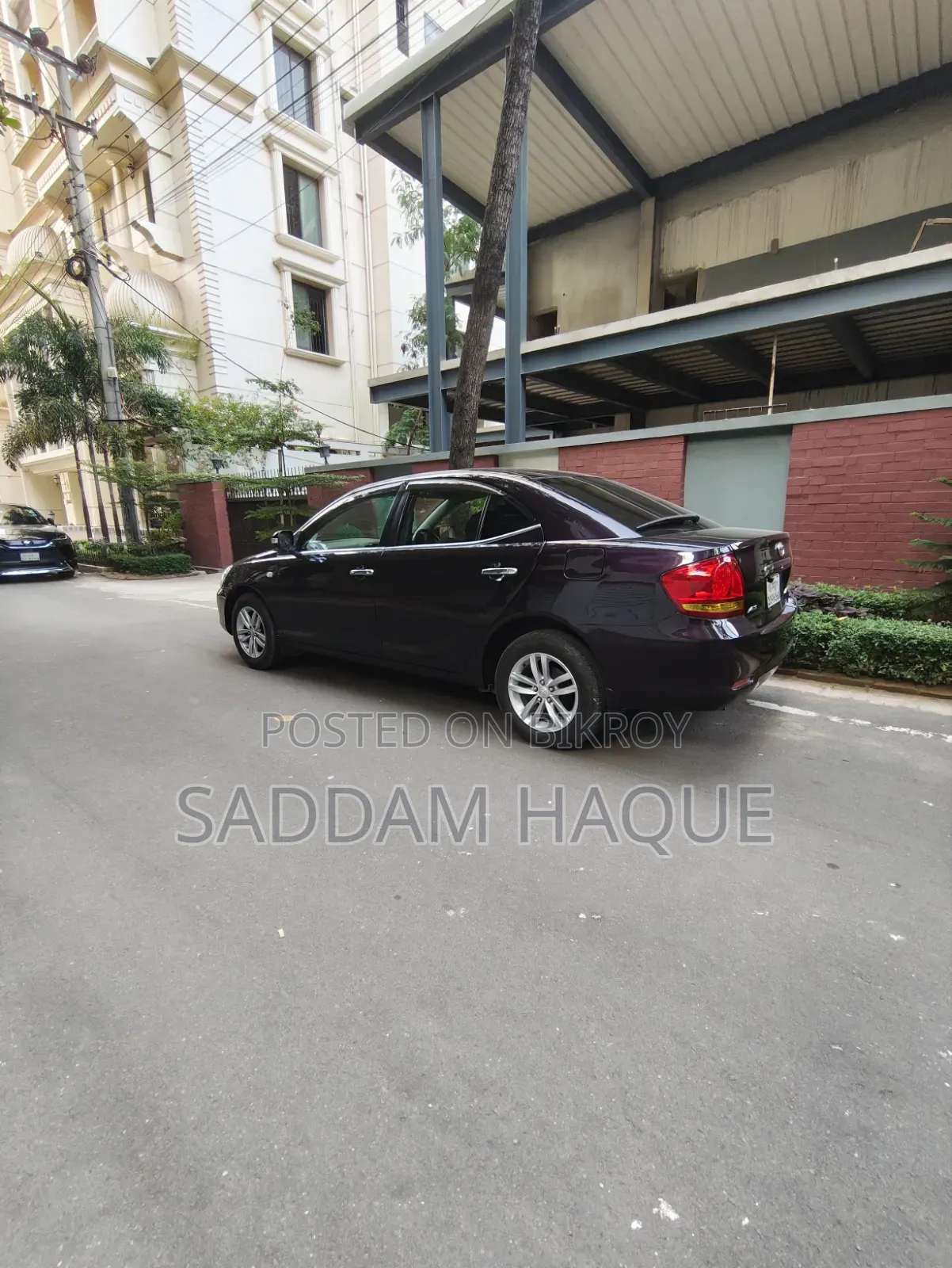 Toyota Allion 2004 Burgundy