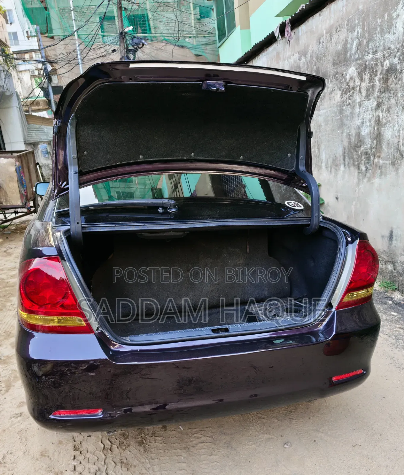 Toyota Allion 2004 Burgundy