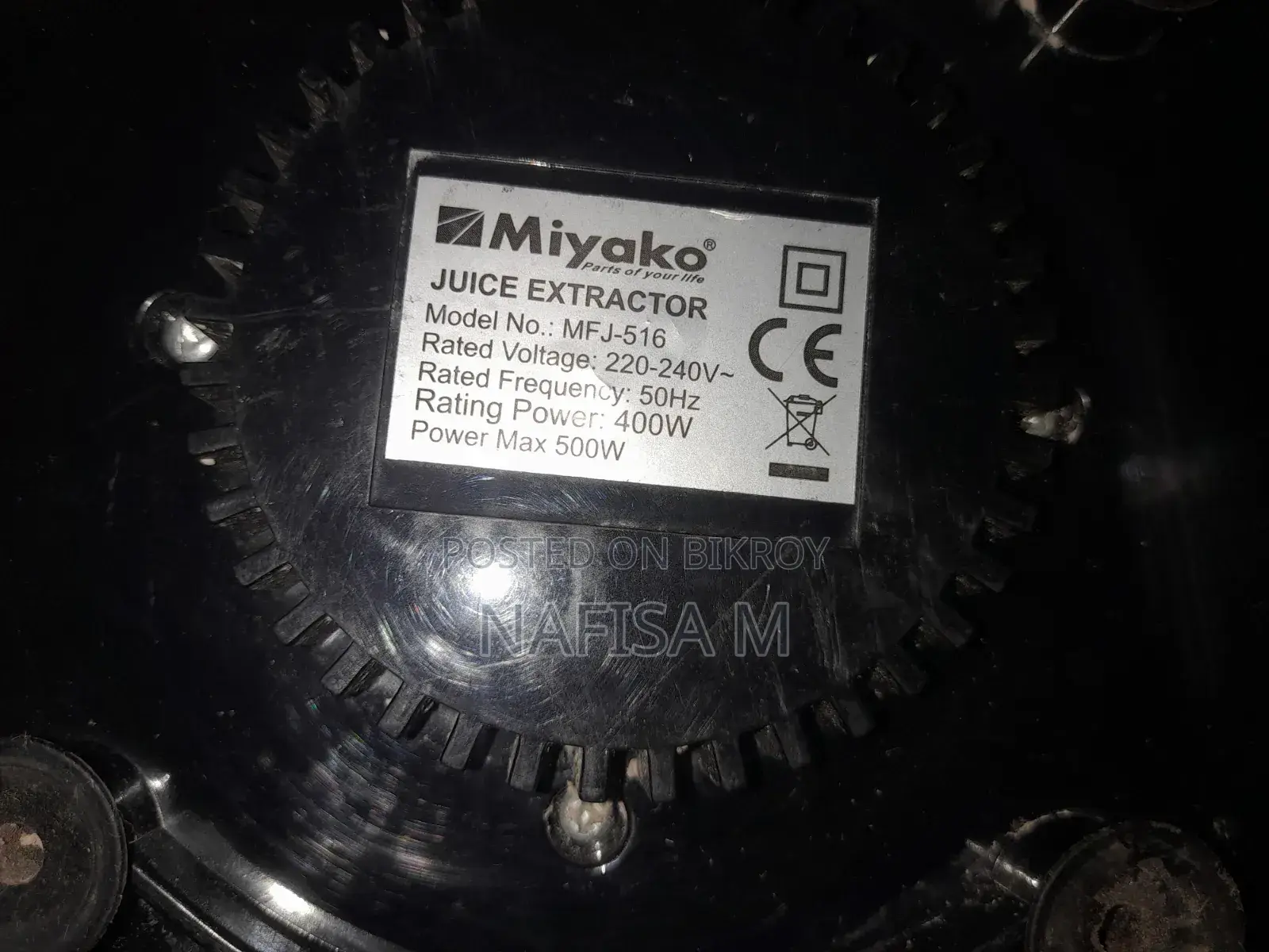 Miyako ফ্রেশ ফ্রুট জুসার মেশিন