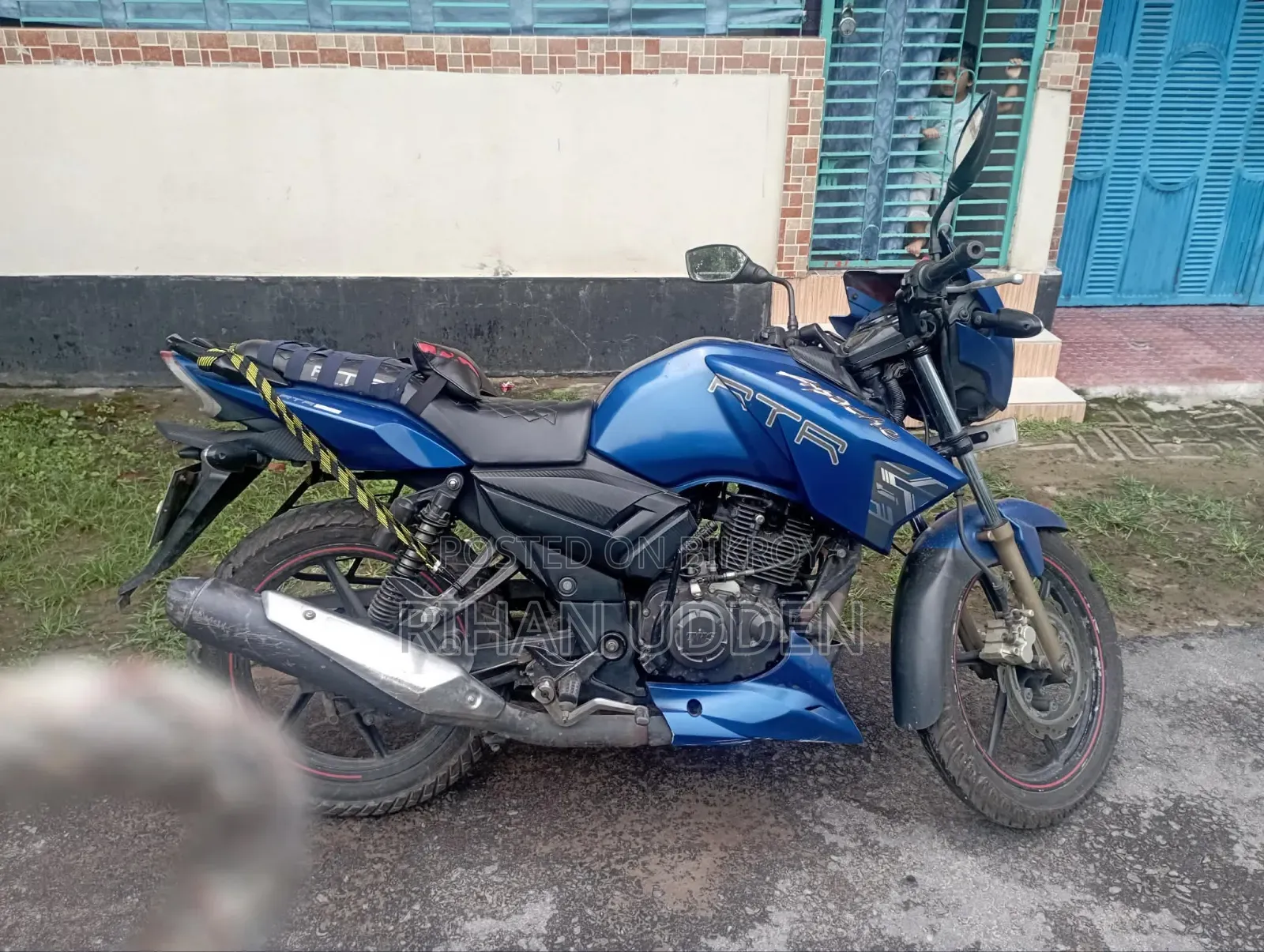 New TVS Apache RTR 160 2V 2018 Blue