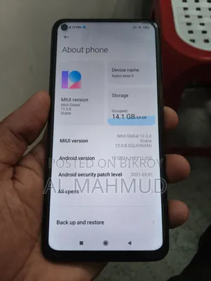 Xiaomi Redmi Note 9 64 GB Black