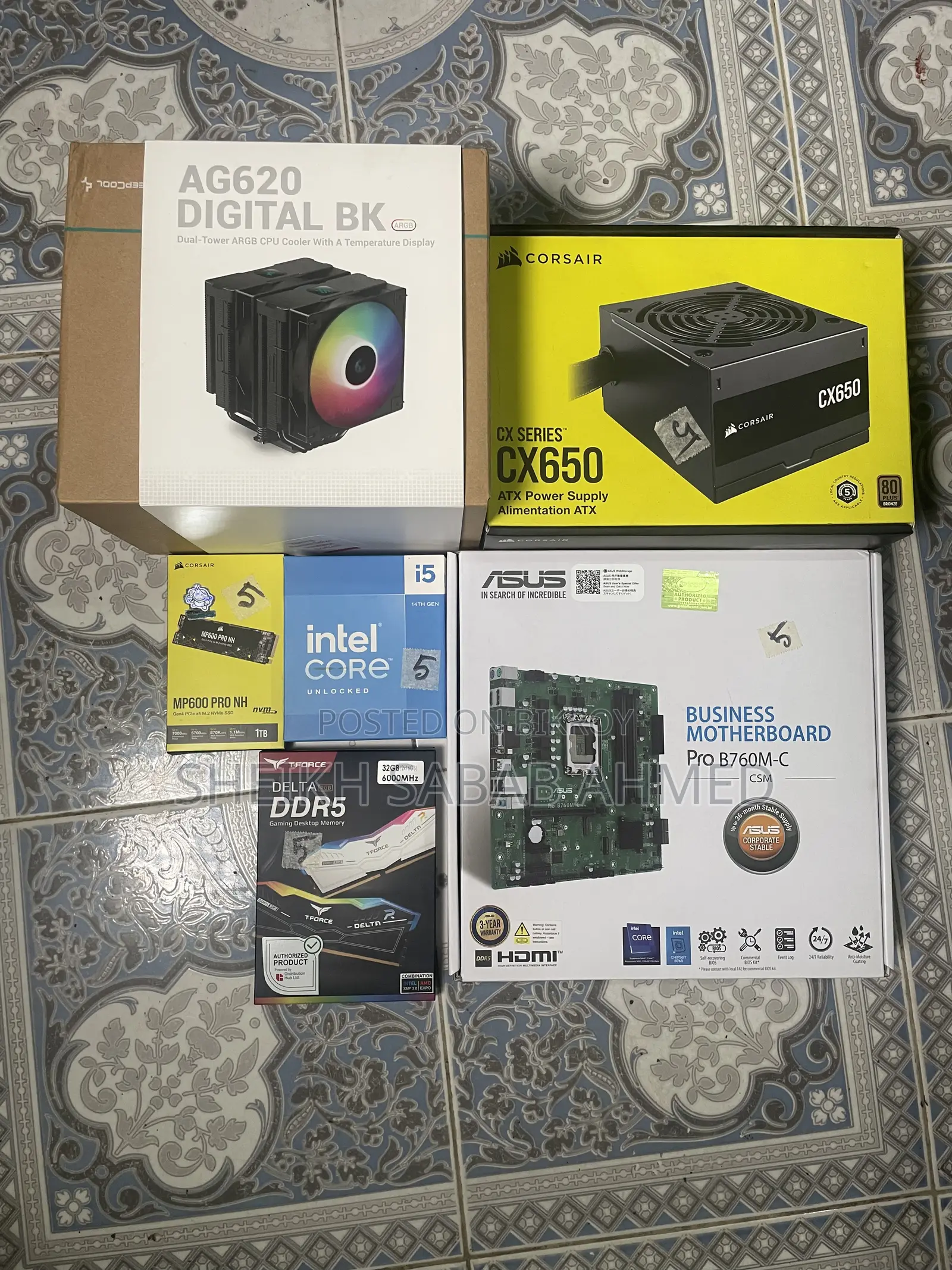 Desktop Computer Asus 32GB Intel Core I5 SSHD+SSD 1T